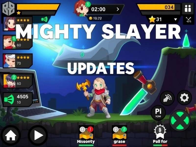 Mighty Slayer Game Hero Character